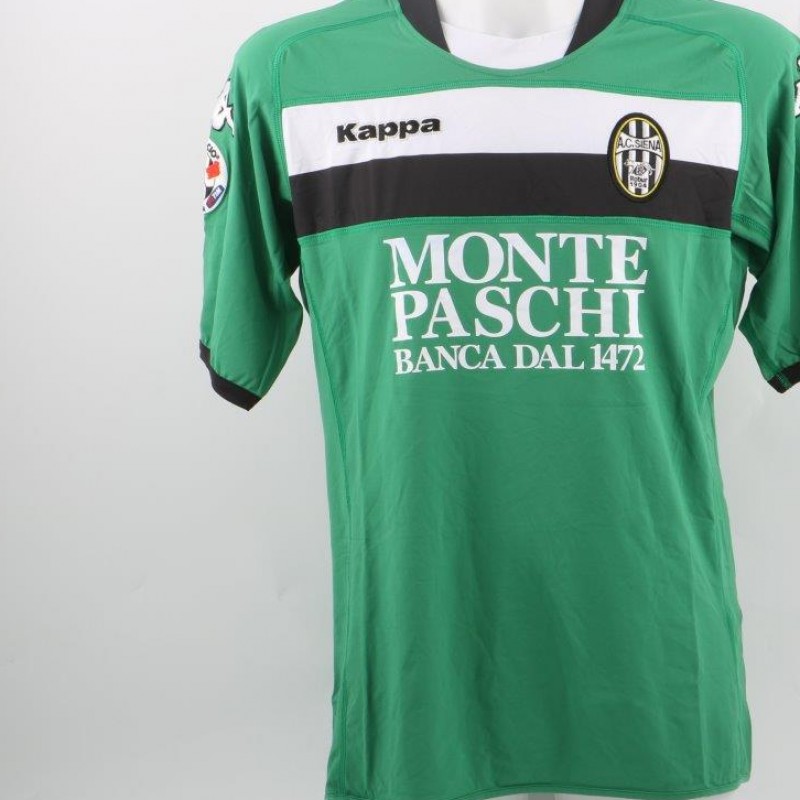 Reginaldo Siena shirt, issued/worn Serie A 2009/2010