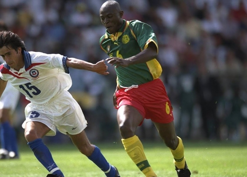 Njanka Beyaka's Cameroon Match Shirt, WC 1998