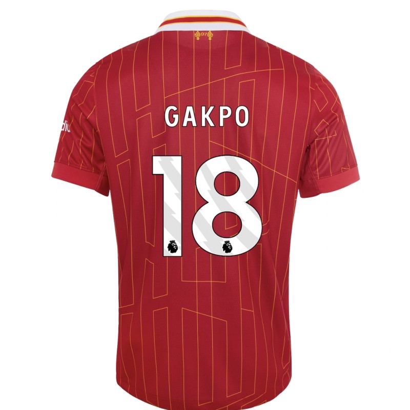 Cody Gakpo Collezione 'Futuremakers x Liverpool FC' - Maglia indossata durante la partita