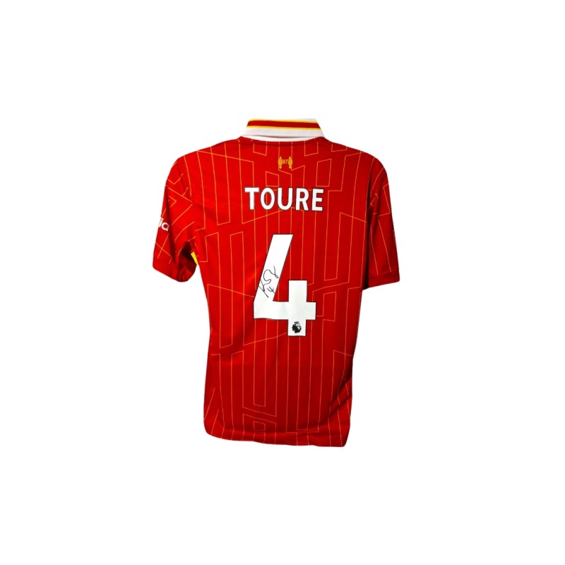 Kolo Toure's Liverpool 2024/25 Signed Replica Shirt