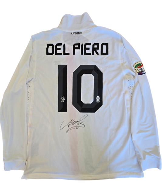 Del Piero's Juventus Signed Match-Issued Shirt, 2010/11