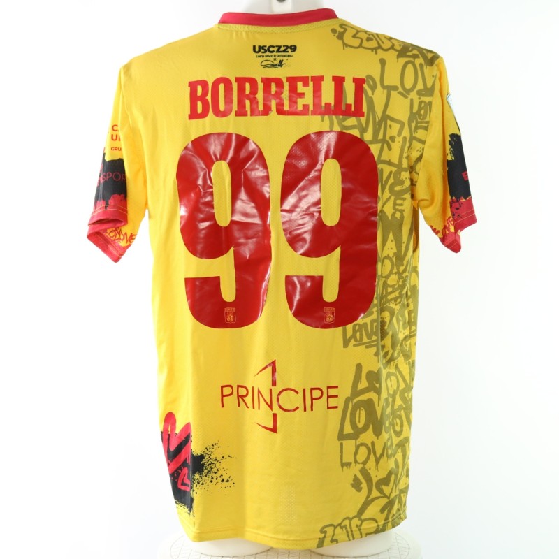 Borrelli's Catanzaro vs Brescia Match-Issued Shirt, 2024 - Limited Edition