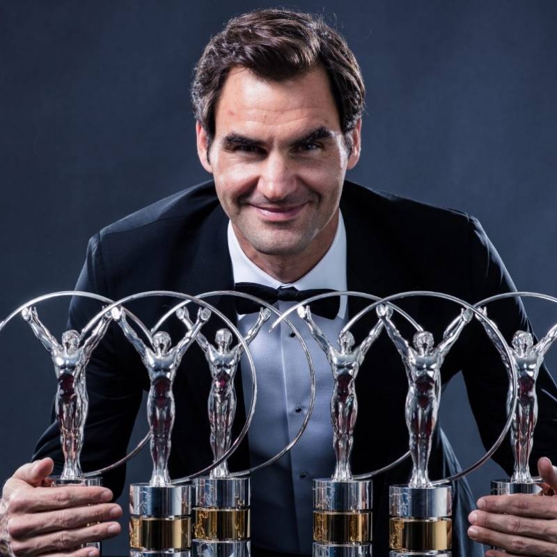 Official Laureus Shirt - Signed by Roger Federer
