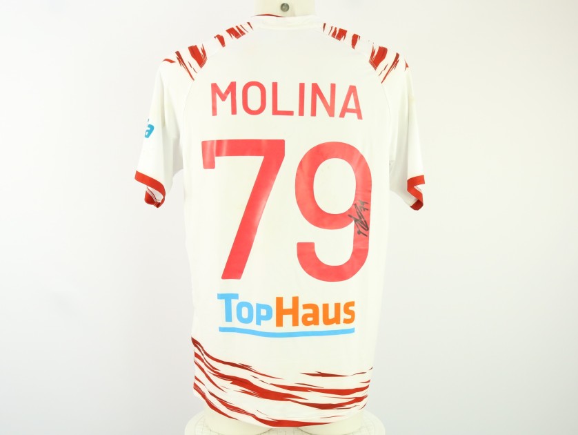 Molina's unwashed Signed Shirt, Modena vs Sudtirol 2024 