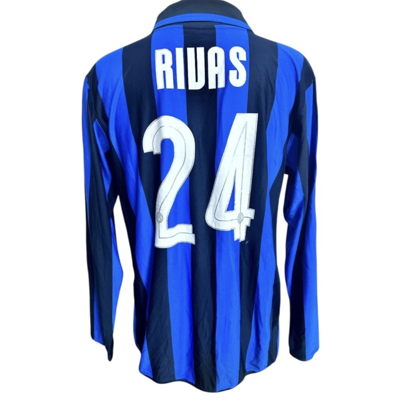Rivas' Inter Match-Worn Shirt, 2007/08
