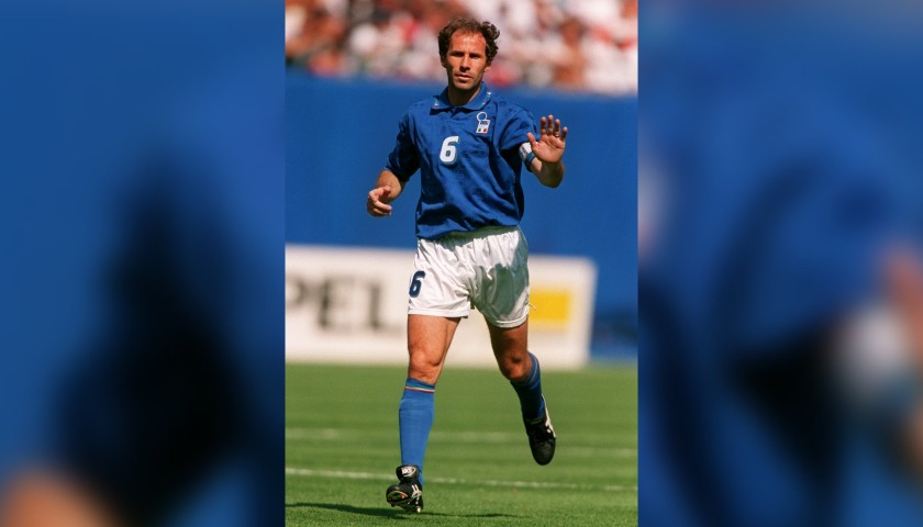 Italy Training Shirt, 1993/94 - Signed by Franco Baresi