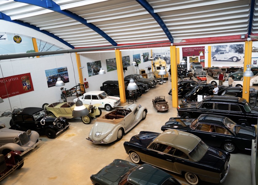 Visita guidata per 10 persone alla Collezione Lo Presto, collezione di auto d'epoca