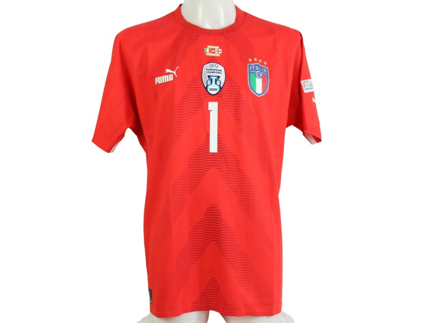 Donnarumma's Match Shirt, Italy vs England 2022