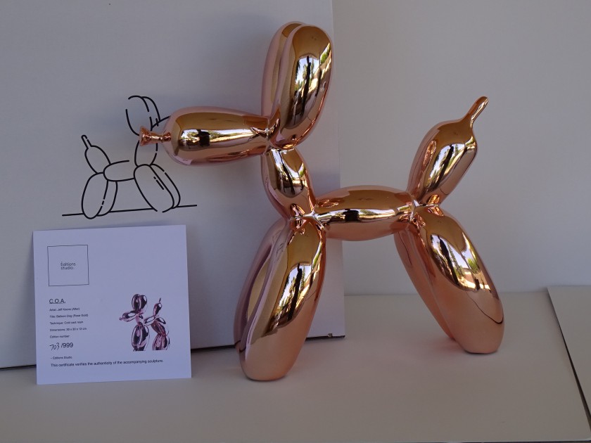 Jeff Koons "Balloon dog"