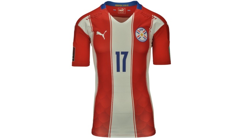 Paraguay World Cup uniforms