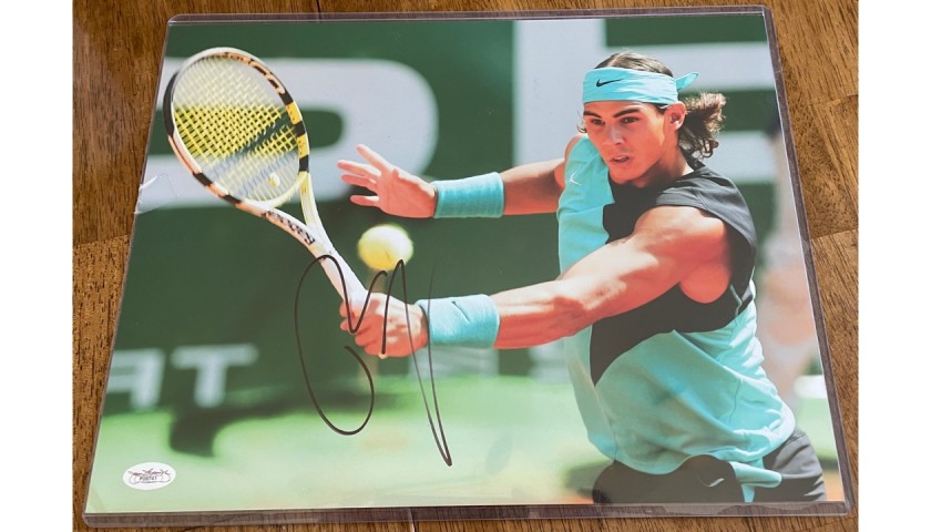 Rafael Nadal Signed Photo