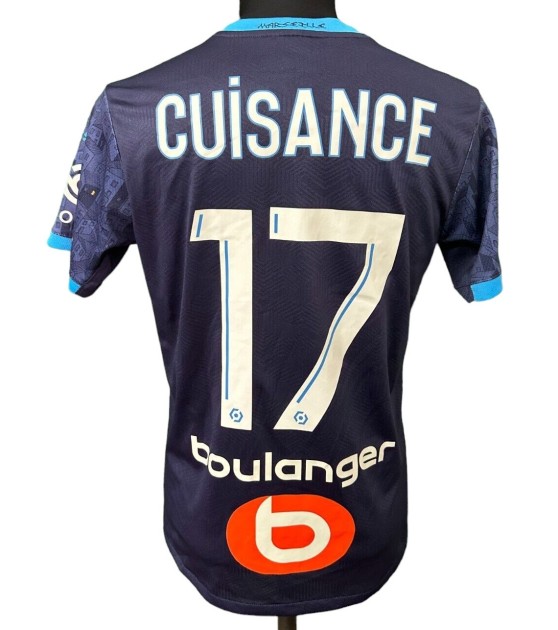 Cuisance's Olympique Marseille Issued Shirt, 2020/21