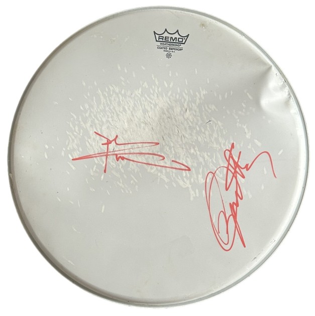 The Who Signed Drumskin