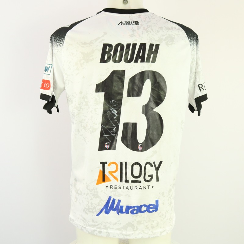 Bouah's Unwashed Signed Shirt, Turris vs Catania 2024