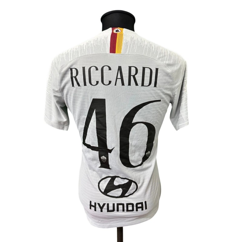 Riccardi's Roma Match-Worn Shirt, 2018/19