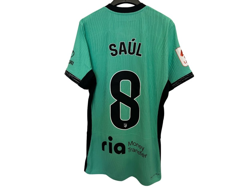 Saul's Atletico Madrid Match Shirt, 2023/24