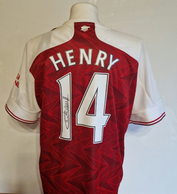 thierry henry signed jersey