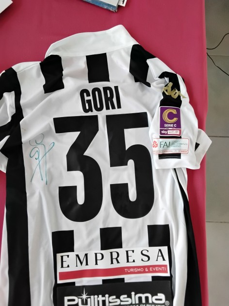 Gori's Signed Unwashed Shirt, Gubbio vs Ascoli 2026 - Special Patch FAI