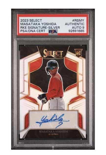 Masataka Yoshida Auto RC /99 Boston Red Sox Carta Rookie Firmata