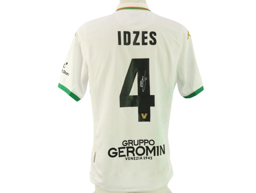 Idzes' Unwashed Signed Shirt, Venezia vs Brescia 2024