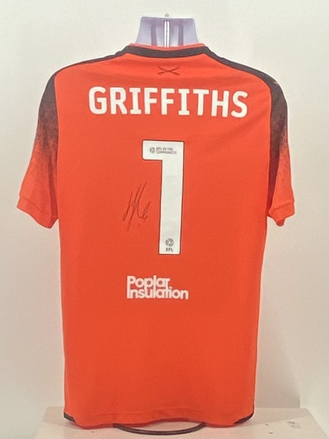 Griffiths' Bristol Rovers EFL Sky Bet League One Signed Match Worn Shirt, vs Cambridge