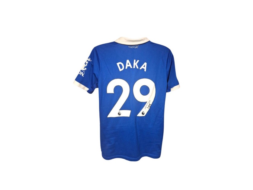 Maglia ufficiale firmata da Patson Daka Leicester City 2022/23