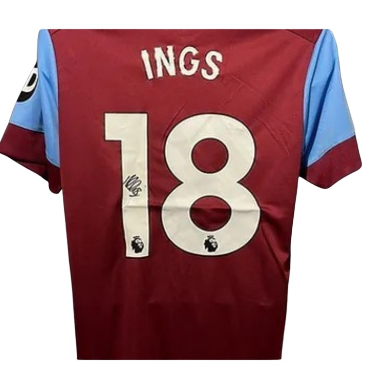 Danny Ings' West Ham 2023/24 Signed Replica Shirt