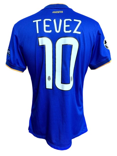 Tevez's Match-Issued Shirt, Real Madrid vs Juventus 2015