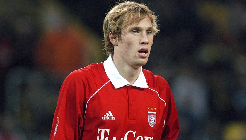 Ottl's Match-Issued Shirt, Bayern Munich-AC Milan 2006