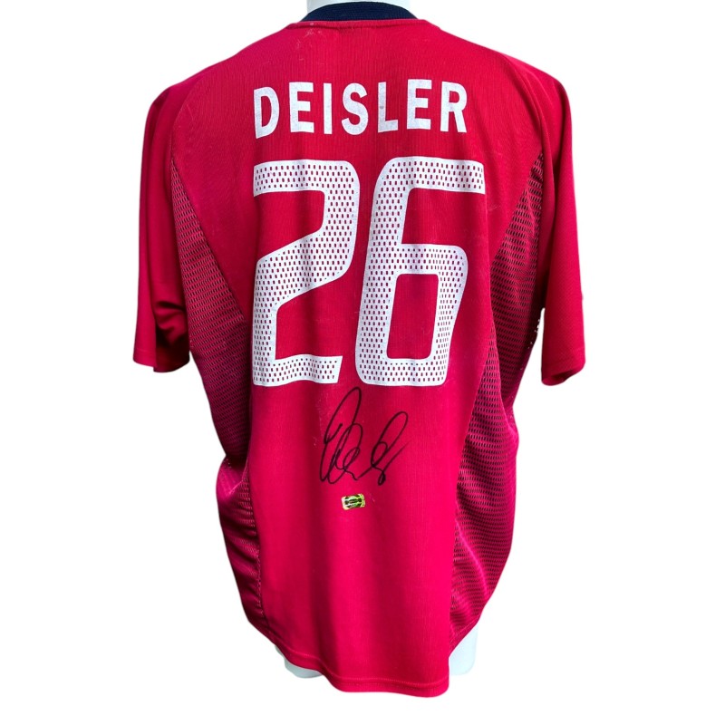 Deisler's Bayern Monaco Signed Official Shirt, UCL 2003/04