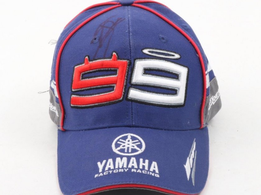 Official Yamaha hat, signed by Jorge Lorenzo