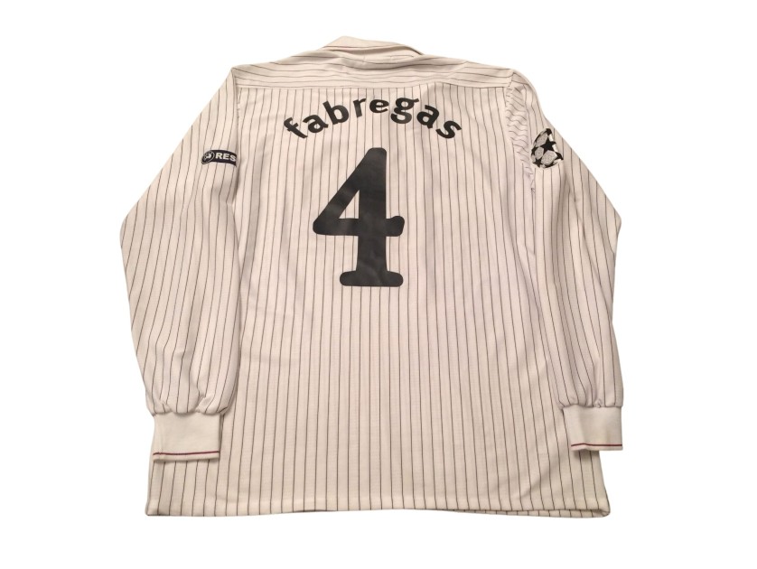 Fabregas' Arsenal Match-Issued Shirt, UCL 2009/10