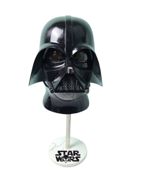 Dave Prowse Signed Full Size Darth Vader Helmet with Custom Display Stand