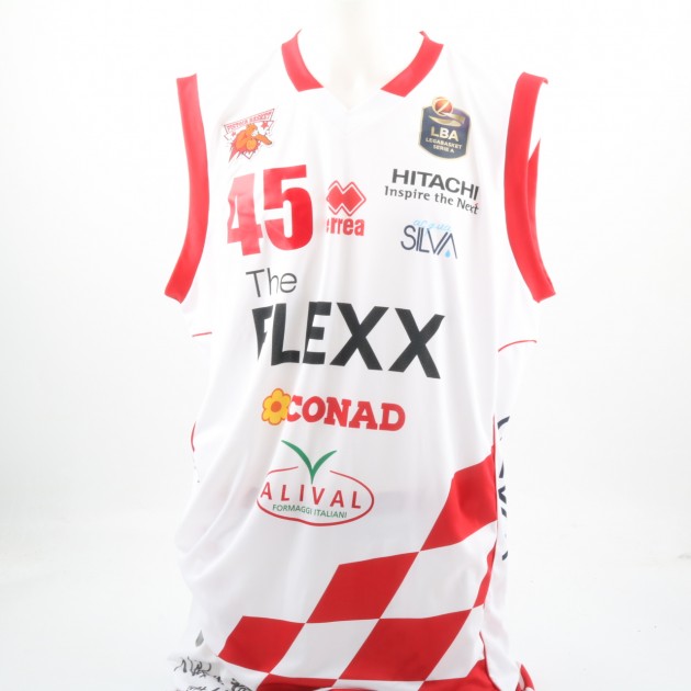 Pistoia Basket 2016/17 Kit  Worn by Boothe - Signed by the Squad