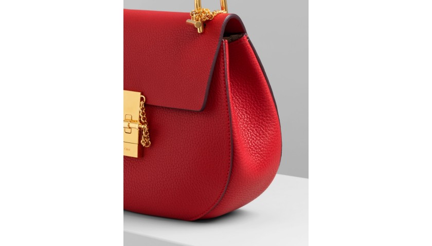 Chloe drew hot sale bag red