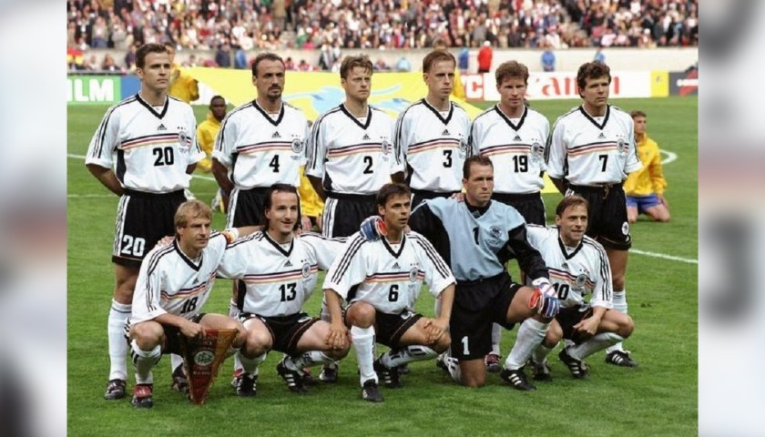 Ziege's Germany WC 1998 Match Shirt