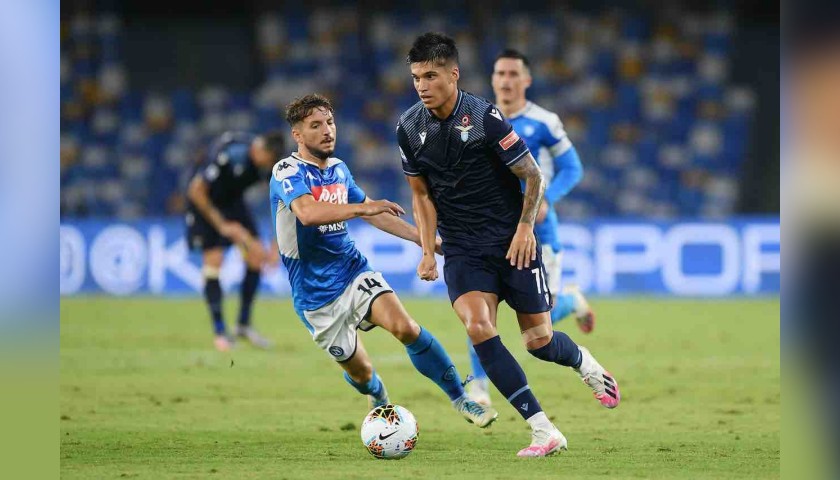 Mertens' Worn and Unwashed Shirt, Napoli-Lazio 2020 