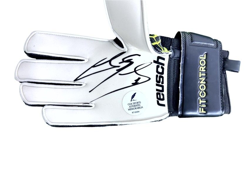 Reusch Goalkeeper Match-Issued Glove - Signed by David De Gea