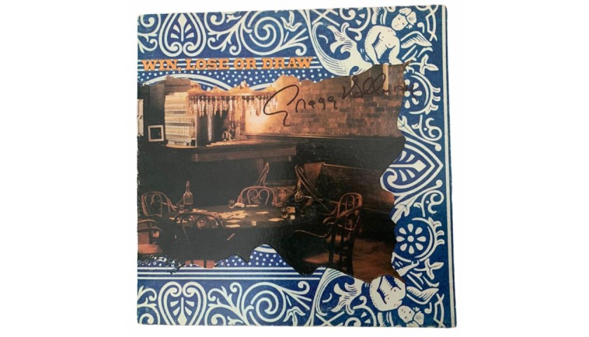 Gregg Allman Signed The Allman Brothers Win, Lose or Draw Vinyl