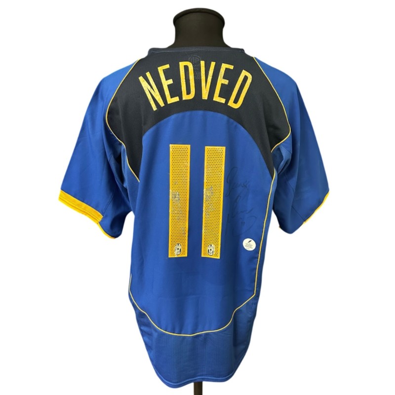 Nedved's Juventus Signed Official Shirt, 2004/05