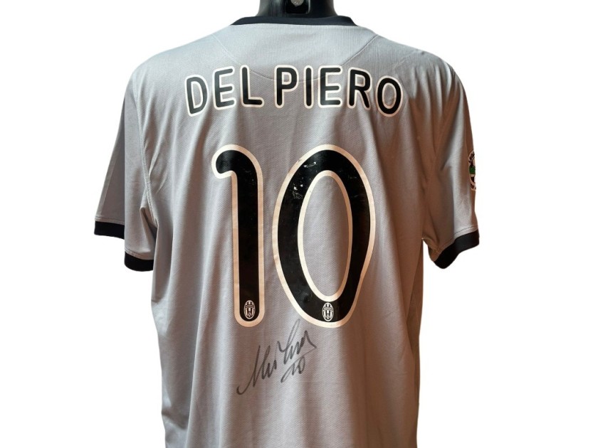 Del Piero Official Juventus Shirt, 2009/10 - Signed with video proof