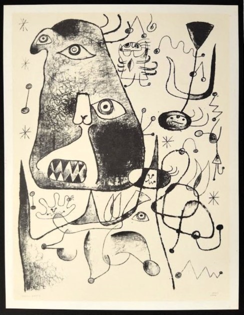 Barcelona Lithograph by Joan Miró - Limited Edition