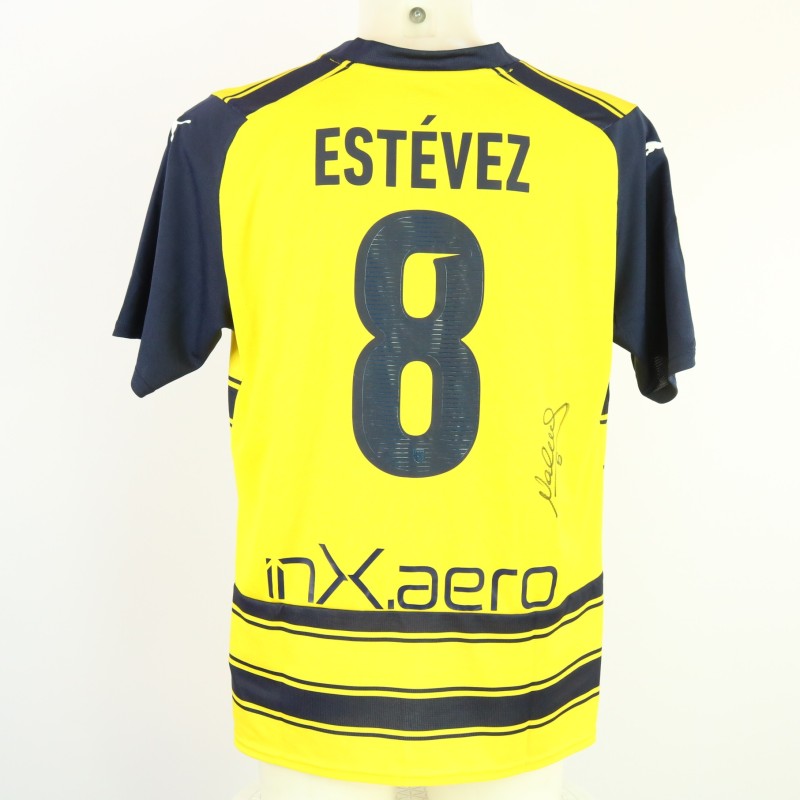 Estevez's Unwashed Signed Shirt, Palermo vs Parma 2024