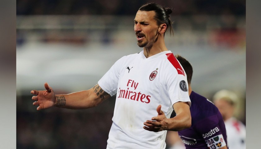 Ibrahimovic's Official Milan Signed Shirt, 2019/20