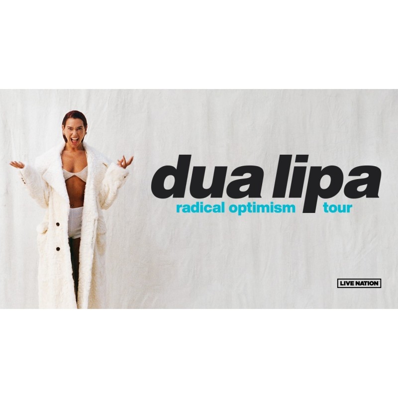 Tickets for two for Dua Lipa, June 2025 in Milan