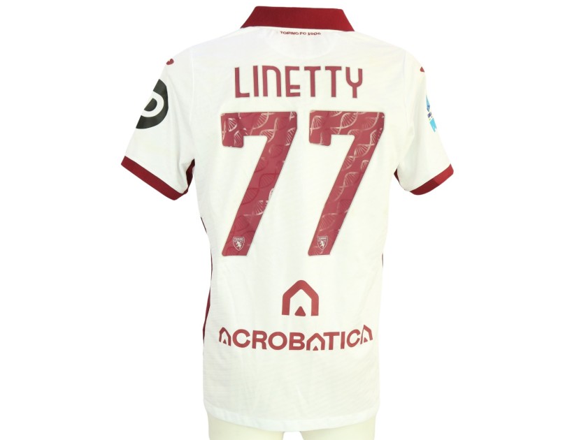 Linetty's Unwashed Shirt, Milan vs Torino 2024