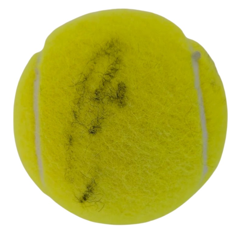 ATP Finals Tennis Ball signed by Carlos Alcaraz