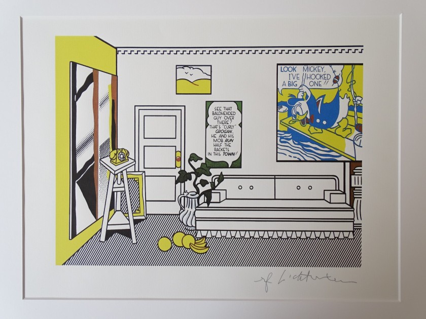 Roy Lichtenstein "Artist's Studio—Look Mickey"