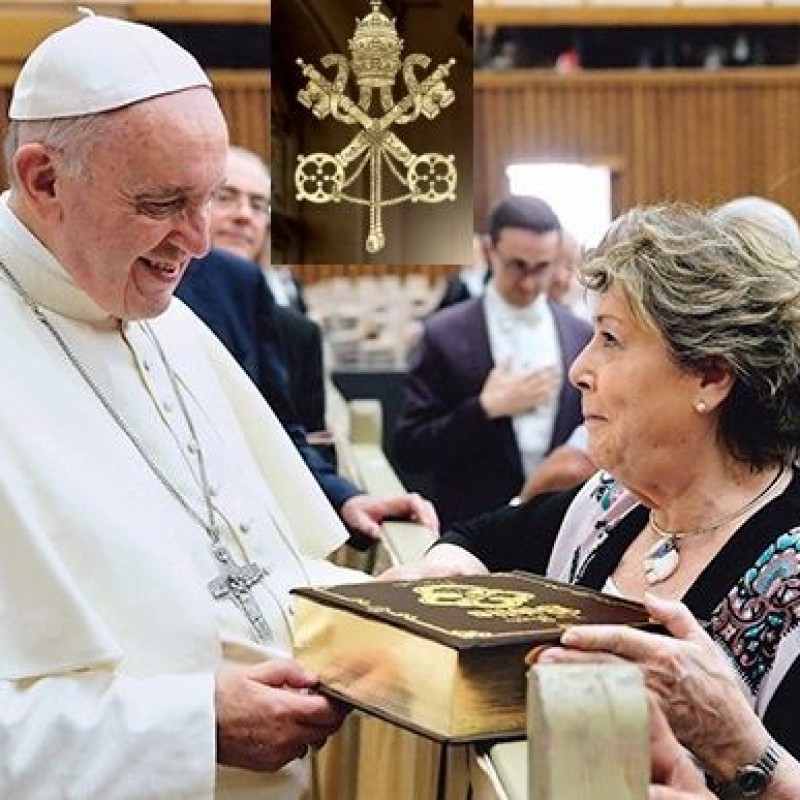 Bible Blessed by Pope Francis