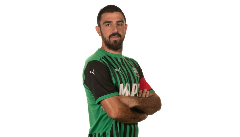 Magnanelli's Sassuolo Signed Match Shirt, 2020/21